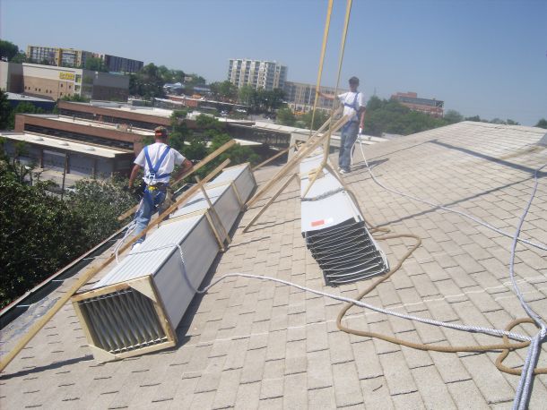 City of Atlanta - Hemphill Pump Station - 72,000 SQ FT - Metal Roof With Standing Seam