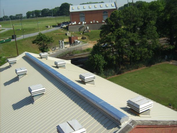 City of Atlanta - Hemphill Pump Station - 72,000 SQ FT - Metal Roof With Standing Seam