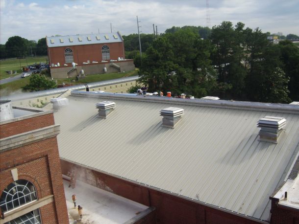 City of Atlanta - Hemphill Pump Station - 72,000 SQ FT - Metal Roof With Standing Seam